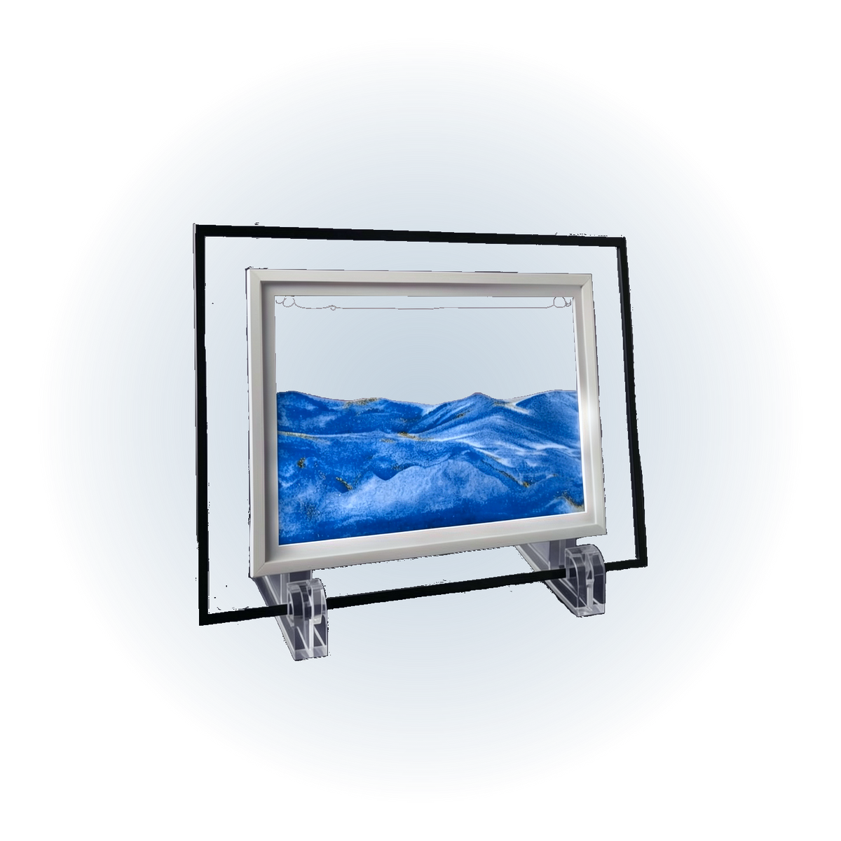 Cuadro de arena movediza 3D